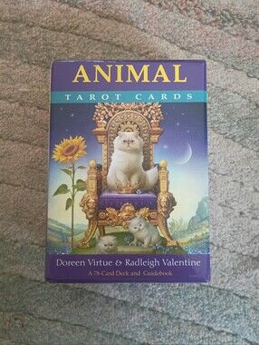 Rare Animal tarot deck by Doreen Virtue and Radleigh Valentine